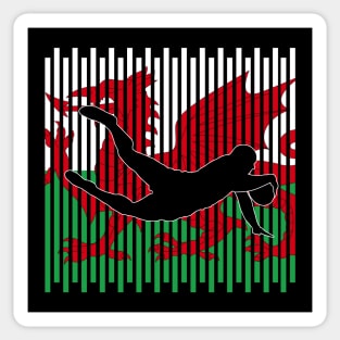 Welsh rugby design Sticker